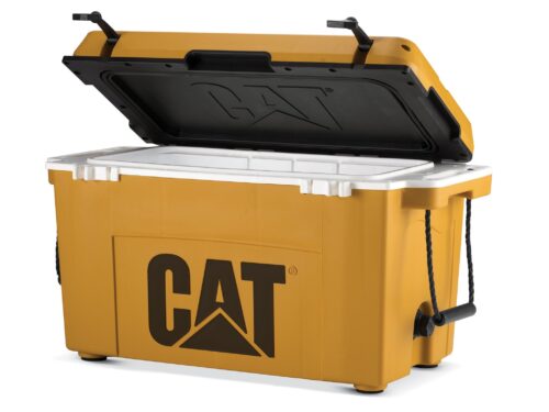 55 Quart Cat Cooler Cat Yellow